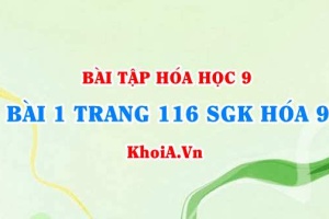 Bài 1 trang 116 SGK Hoá 9: Tính chất Vật lí của Metan CH4, tính chất hóa học của Metan và ứng dụng